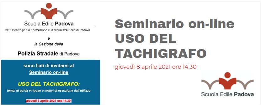 Seminario uso del tachigrafo