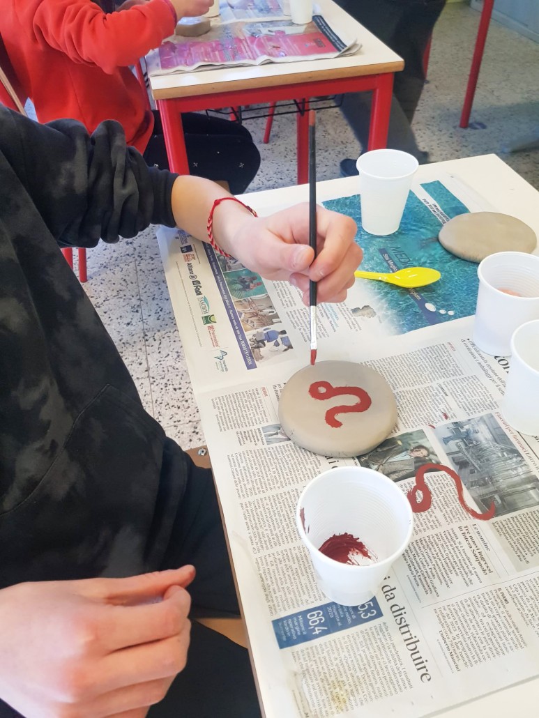 I ragazzi all'opera nei lab della Scuola Edile di Padova