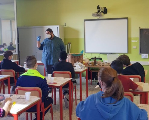 Laboratorio di orientamento nelle scuole medie della Scuola Edile di Padova