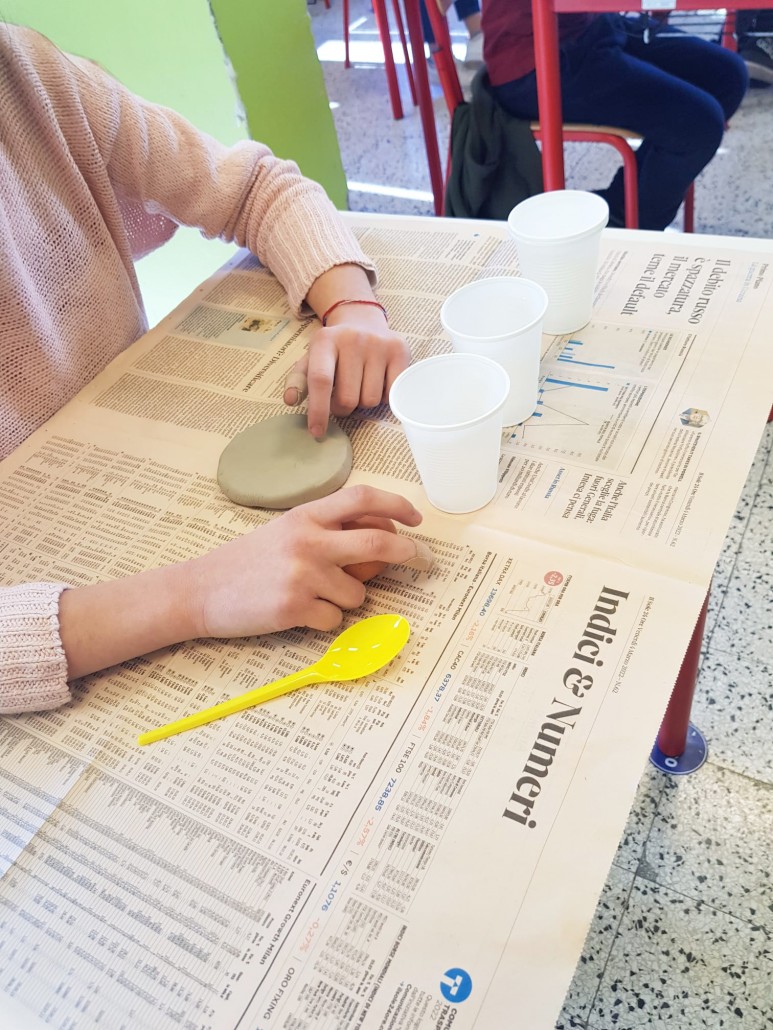 I ragazzi all'opera nei lab della Scuola Edile di Padova