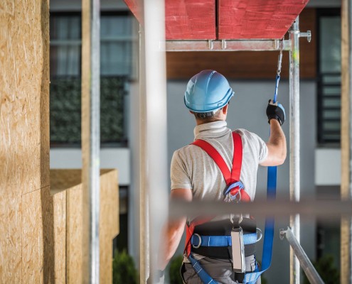 lavoratore sicurezza cantiere edile