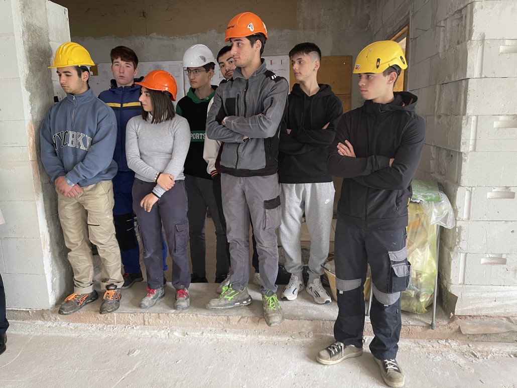 Presentazione dei lavori a Stanghella alla scuola media Buonarroti