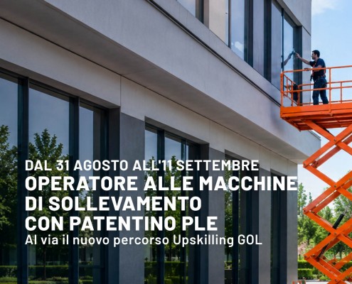 Operatore alle Macchine di Sollevamento con Patentino PLE